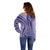 Samoa Siapo Arty Off Shoulder Sweater Purple Style - Wonder Print Shop