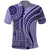 Samoa Siapo Arty Polo Shirt Purple Style - Wonder Print Shop