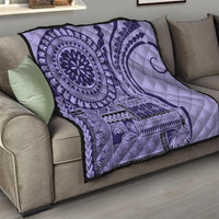 Samoa Siapo Arty Quilt Purple Style - Wonder Print Shop