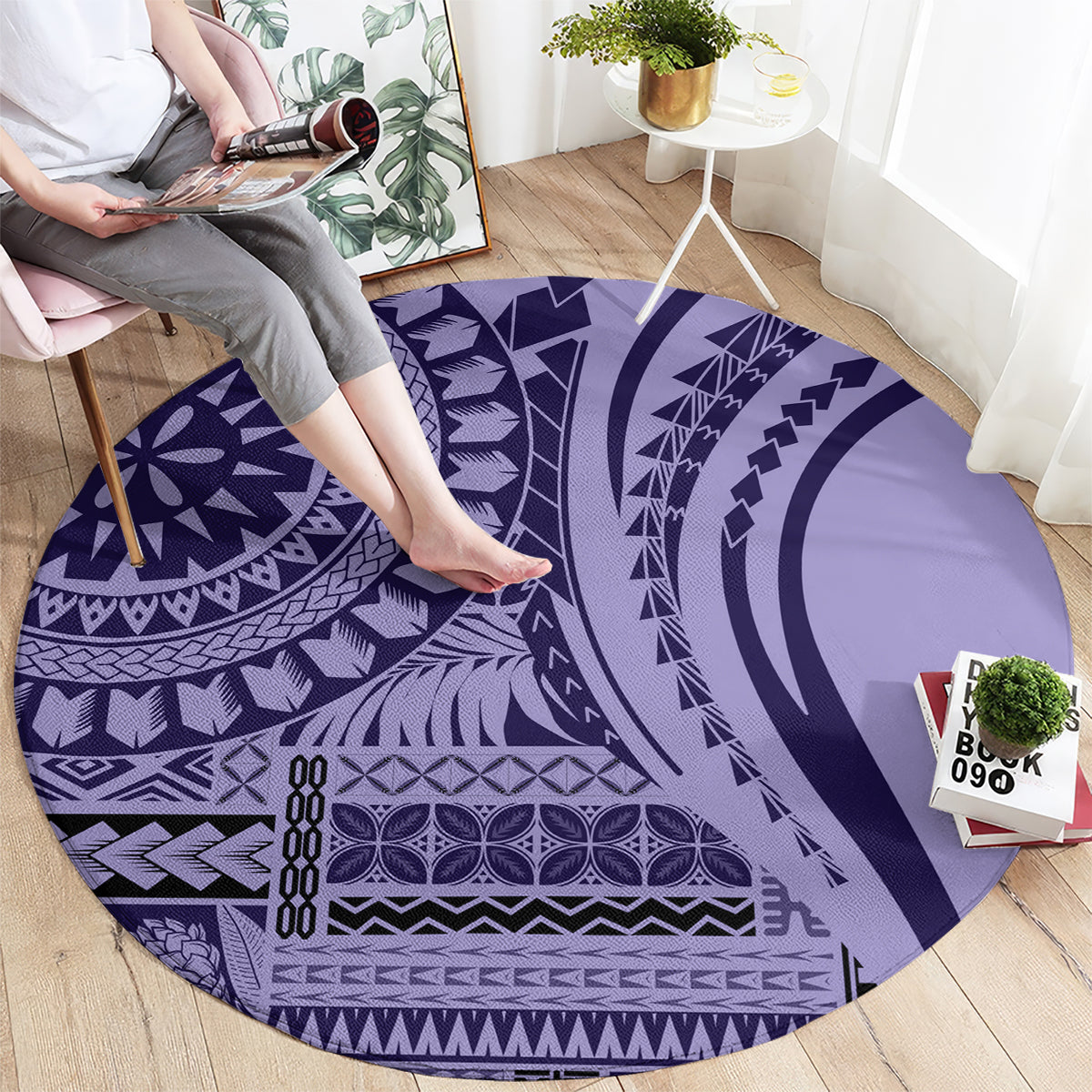samoa-siapo-arty-round-carpet-purple-style