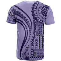 Samoa Siapo Arty T Shirt Purple Style - Wonder Print Shop