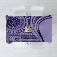 Samoa Siapo Arty Tablecloth Purple Style - Wonder Print Shop