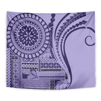 Samoa Siapo Arty Tapestry Purple Style - Wonder Print Shop