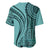 Samoa Siapo Arty Baseball Jersey Turquoise Style LT9 - Wonder Print Shop