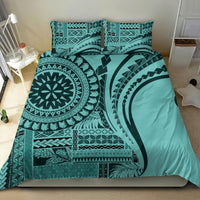 Samoa Siapo Arty Bedding Set Turquoise Style LT9 - Wonder Print Shop