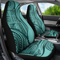 Samoa Siapo Arty Car Seat Cover Turquoise Style LT9 - Wonder Print Shop