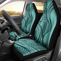 Samoa Siapo Arty Car Seat Cover Turquoise Style LT9 - Wonder Print Shop