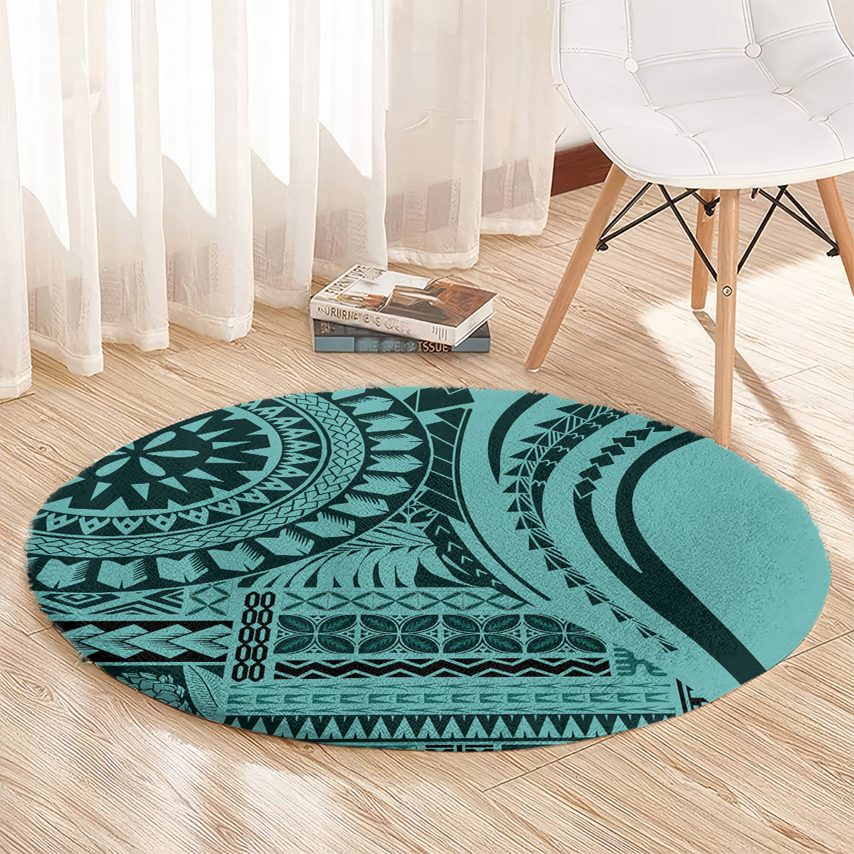 samoa-siapo-arty-round-carpet-turquoise-style