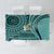 Samoa Siapo Arty Tablecloth Turquoise Style - Wonder Print Shop
