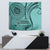 Samoa Siapo Arty Tapestry Turquoise Style - Wonder Print Shop