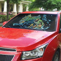 Bass Fishing Fisherman Auto Sun Shade Big Mouth Boat - Wonder Print Shop