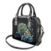 Bass Fishing Fisherman Shoulder Handbag Big Mouth Boat - Wonder Print Shop