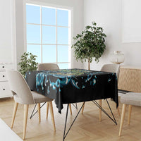 Bass Fishing Fisherman Tablecloth Big Mouth Boat - Wonder Print Shop