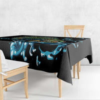 Bass Fishing Fisherman Tablecloth Big Mouth Boat - Wonder Print Shop
