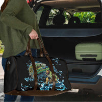 Bass Fishing Fisherman Travel Bag Big Mouth Boat - Wonder Print Shop