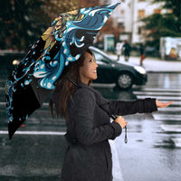 Bass Fishing Fisherman Umbrella Big Mouth Boat - Wonder Print Shop