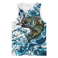Bass Fishing Fisherman Basketball Jersey Fish Sport Largemouth - Wonder Print Shop
