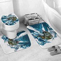 Bass Fishing Fisherman Bathroom Set Fish Sport Largemouth - Wonder Print Shop