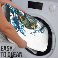 Bass Fishing Fisherman Bathroom Set Fish Sport Largemouth - Wonder Print Shop
