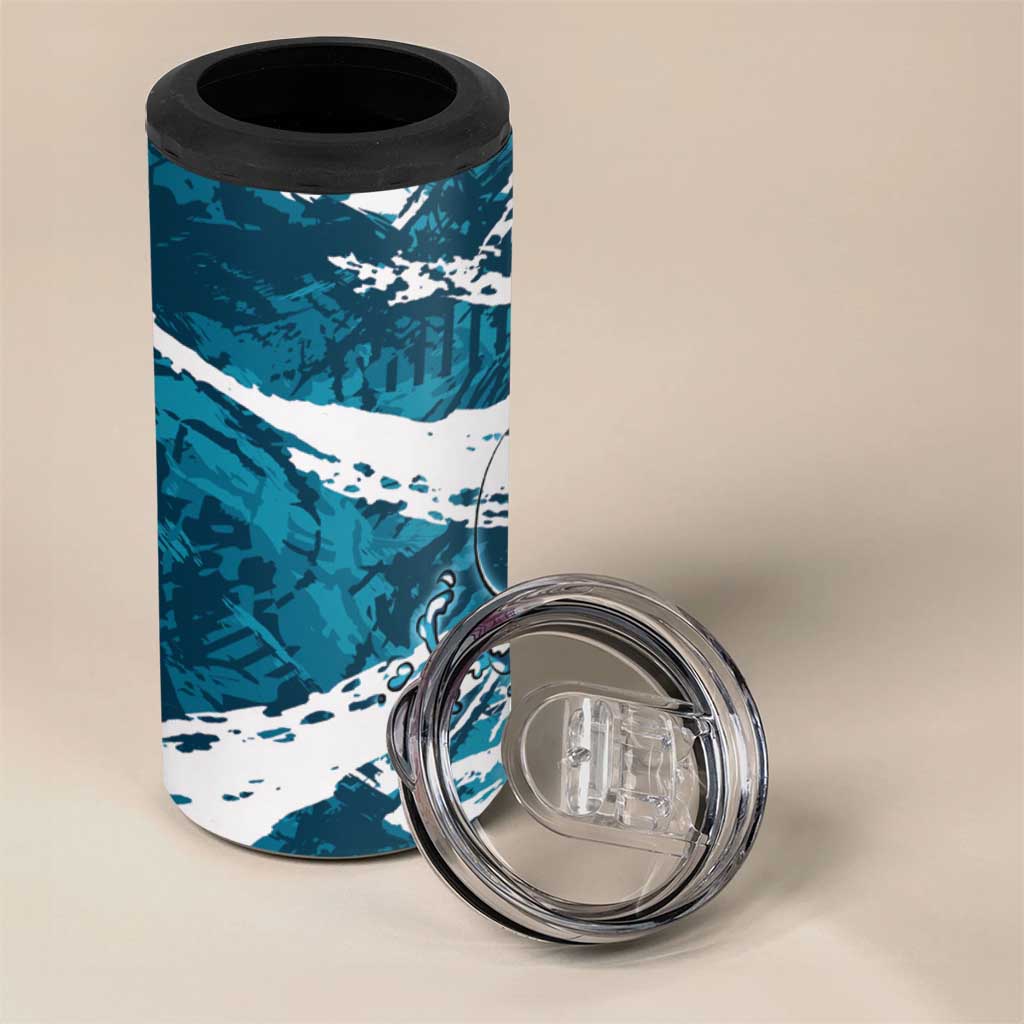 Bass Fishing Fisherman 4 in 1 Can Cooler Tumbler Fish Sport Largemouth - Wonder Print Shop