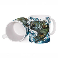 Bass Fishing Fisherman Ceramic Mug Fish Sport Largemouth - Wonder Print Shop