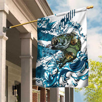 Bass Fishing Fisherman Garden Flag Fish Sport Largemouth - Wonder Print Shop