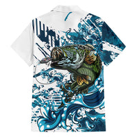 Bass Fishing Fisherman Hawaiian Shirt Fish Sport Largemouth - Wonder Print Shop