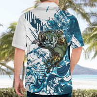 Bass Fishing Fisherman Hawaiian Shirt Fish Sport Largemouth - Wonder Print Shop
