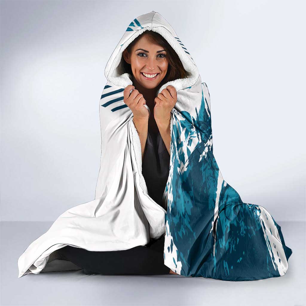 Bass Fishing Fisherman Hooded Blanket Fish Sport Largemouth - Wonder Print Shop
