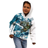 Bass Fishing Fisherman Kid Hoodie Fish Sport Largemouth - Wonder Print Shop