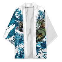 Bass Fishing Fisherman Kimono Fish Sport Largemouth - Wonder Print Shop