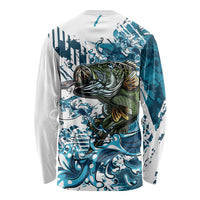 Bass Fishing Fisherman Long Sleeve Shirt Fish Sport Largemouth - Wonder Print Shop
