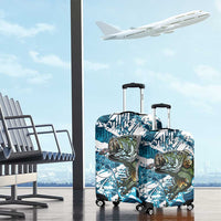 Bass Fishing Fisherman Luggage Cover Fish Sport Largemouth - Wonder Print Shop