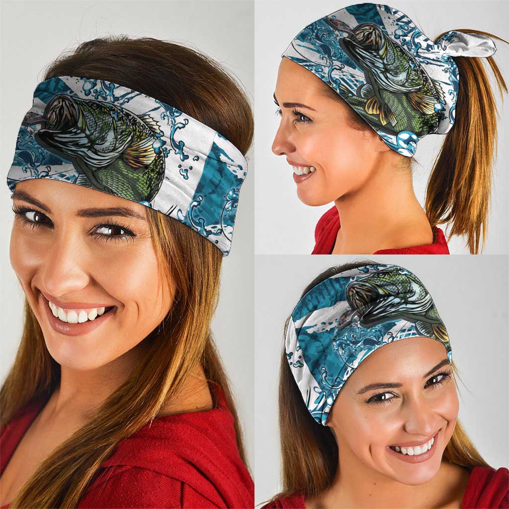 Bass Fishing Fisherman Neck Gaiter Fish Sport Largemouth - Wonder Print Shop