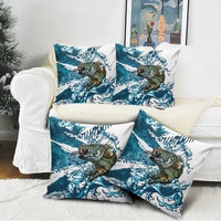 Bass Fishing Fisherman Pillow Cover Fish Sport Largemouth - Wonder Print Shop