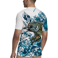 Bass Fishing Fisherman Rugby Jersey Fish Sport Largemouth - Wonder Print Shop