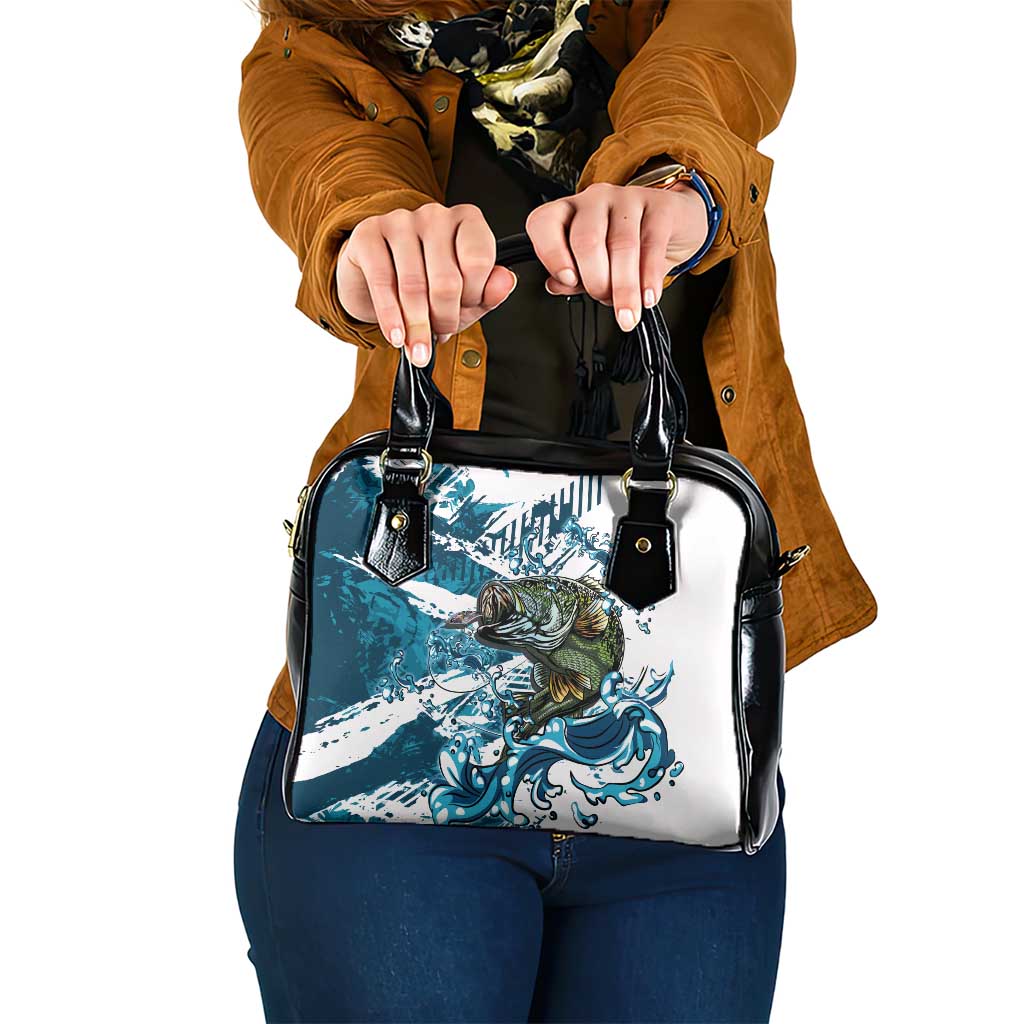 Bass Fishing Fisherman Shoulder Handbag Fish Sport Largemouth - Wonder Print Shop