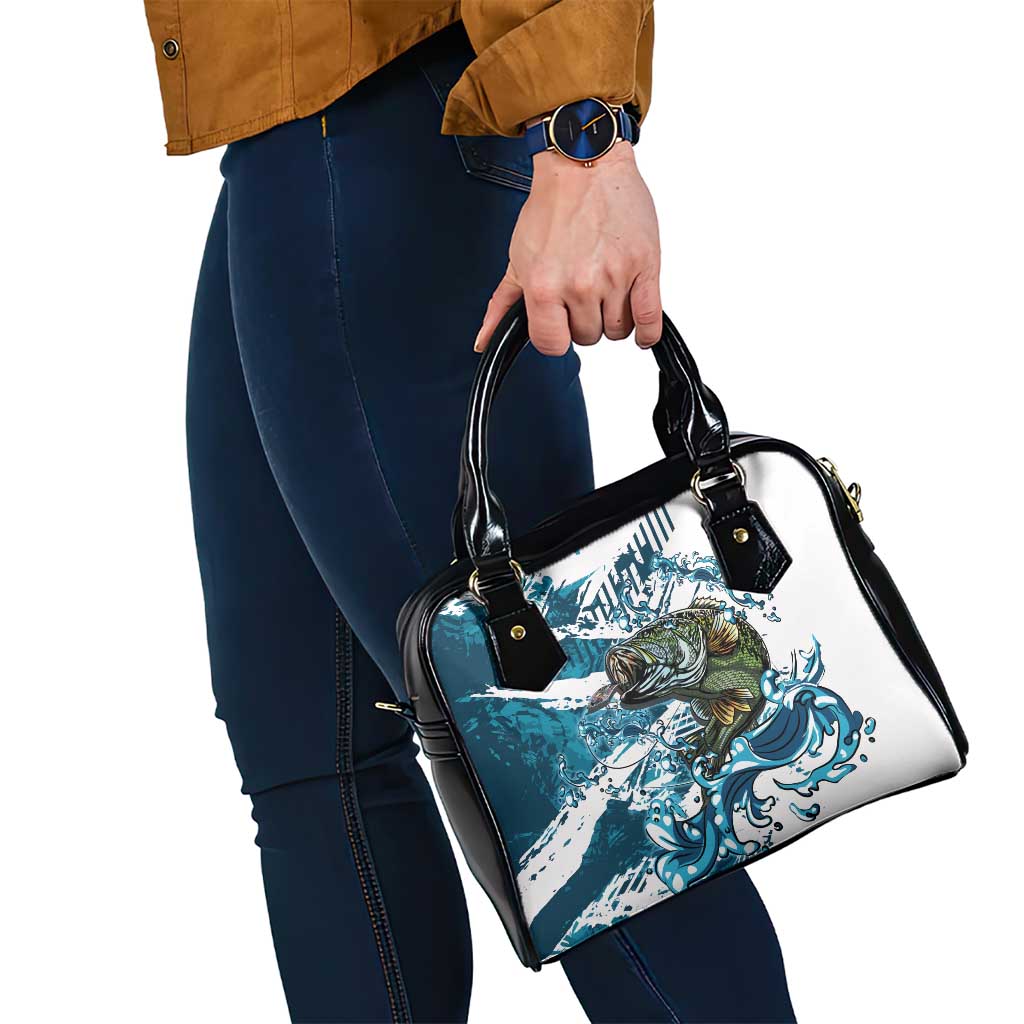 Bass Fishing Fisherman Shoulder Handbag Fish Sport Largemouth - Wonder Print Shop