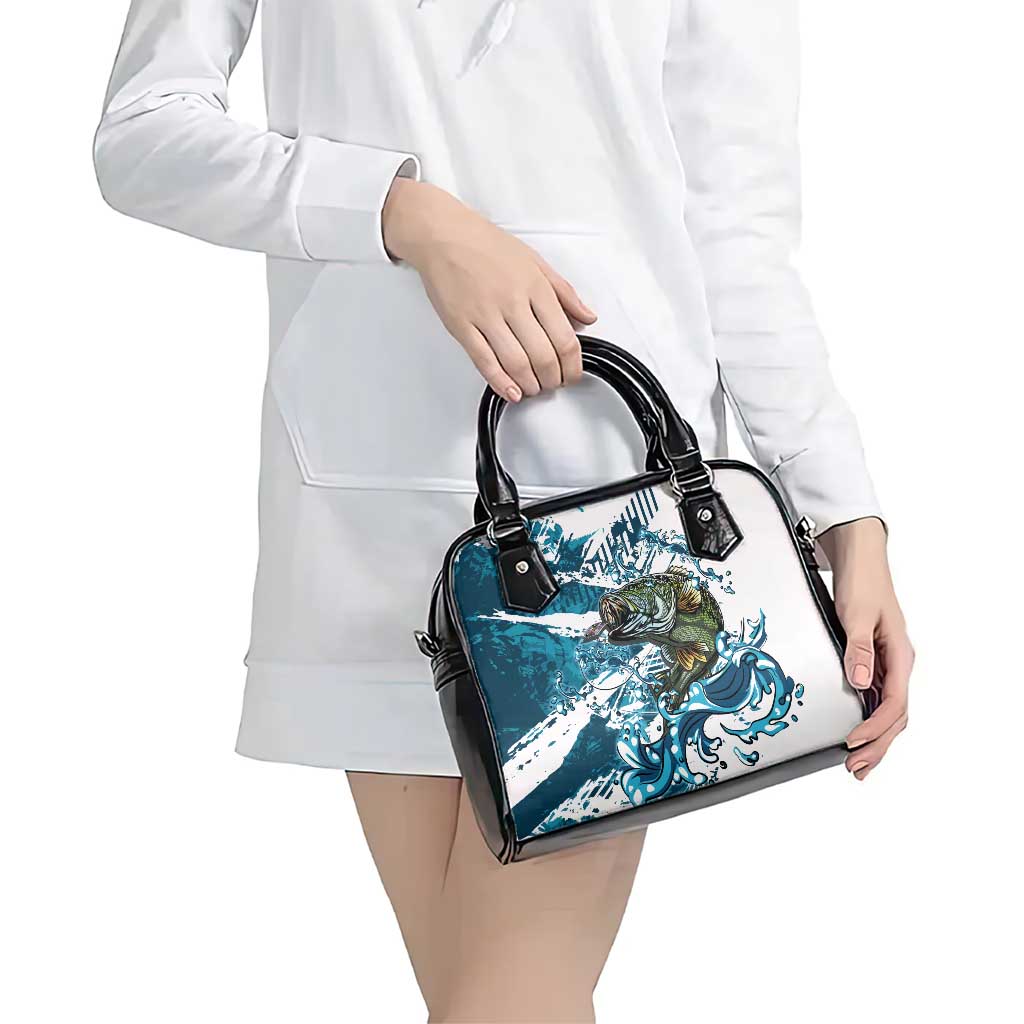 Bass Fishing Fisherman Shoulder Handbag Fish Sport Largemouth - Wonder Print Shop
