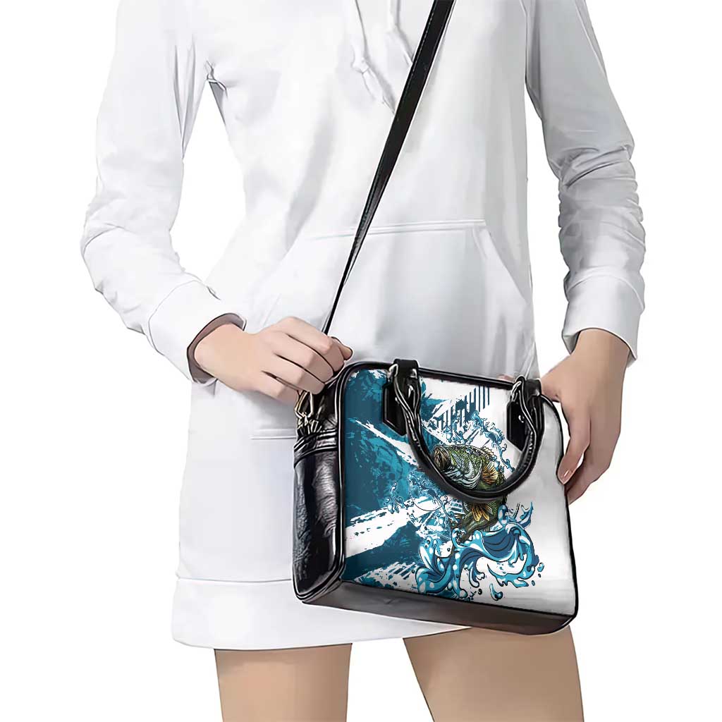 Bass Fishing Fisherman Shoulder Handbag Fish Sport Largemouth - Wonder Print Shop