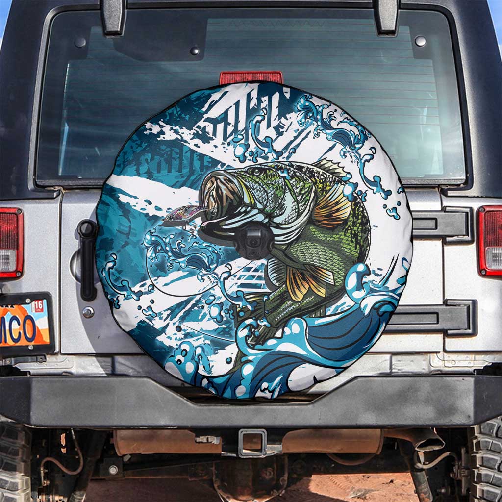 Bass Fishing Fisherman Spare Tire Cover Fish Sport Largemouth - Wonder Print Shop