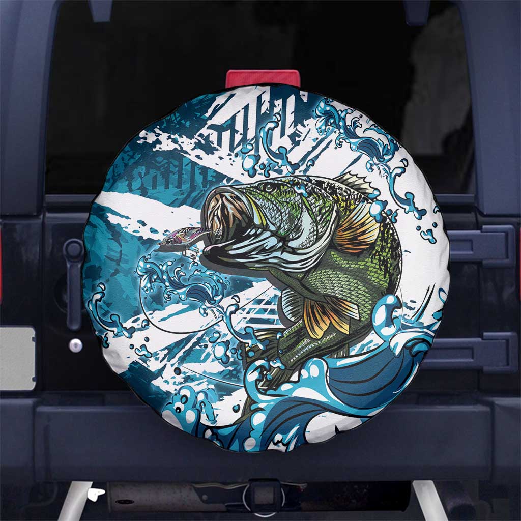 Bass Fishing Fisherman Spare Tire Cover Fish Sport Largemouth - Wonder Print Shop