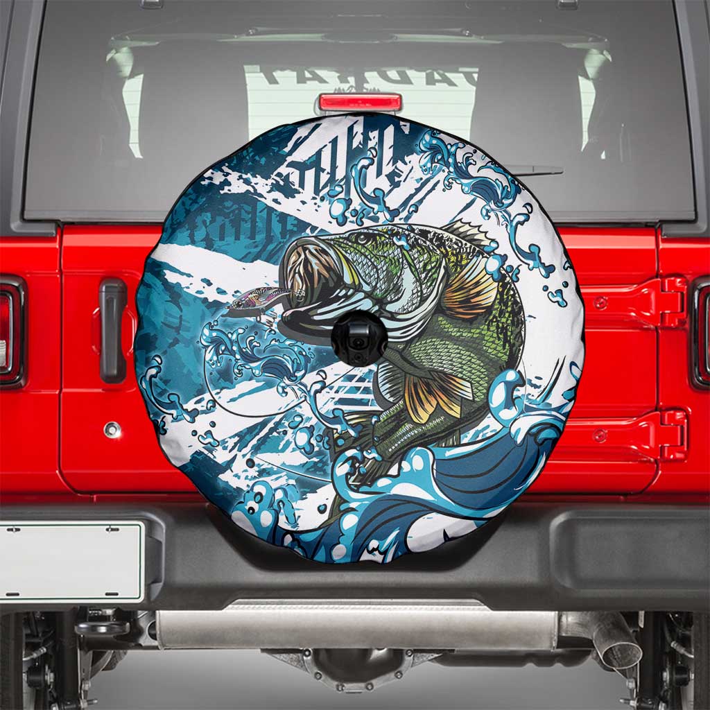 Bass Fishing Fisherman Spare Tire Cover Fish Sport Largemouth - Wonder Print Shop