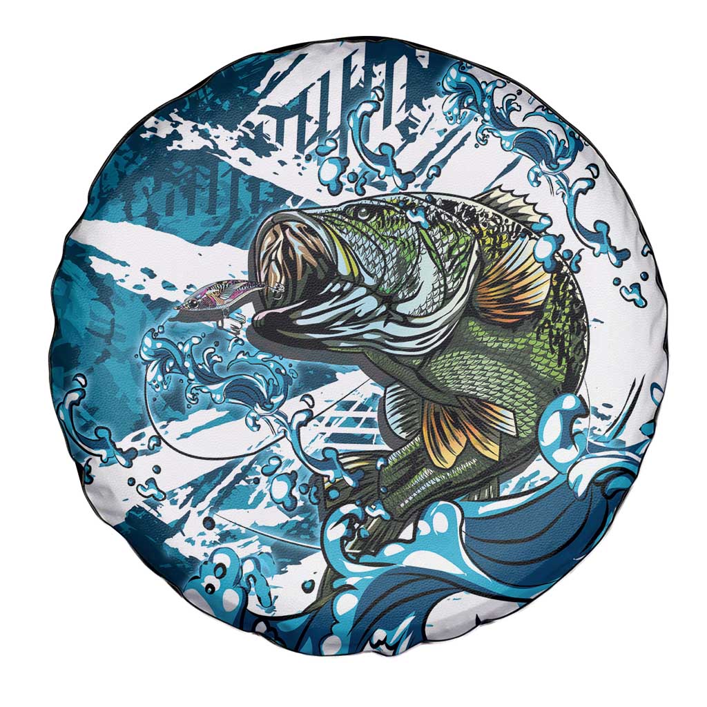 Bass Fishing Fisherman Spare Tire Cover Fish Sport Largemouth - Wonder Print Shop