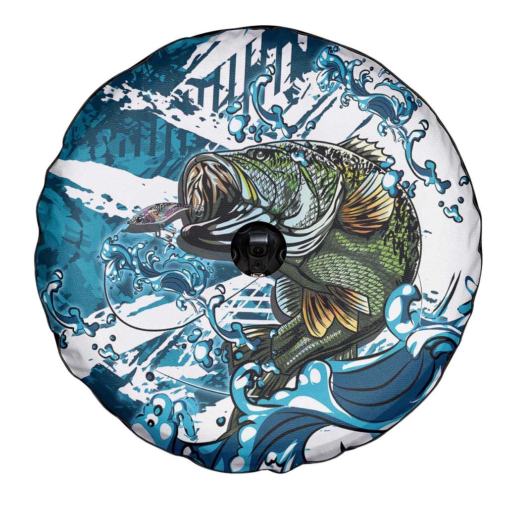 Bass Fishing Fisherman Spare Tire Cover Fish Sport Largemouth - Wonder Print Shop
