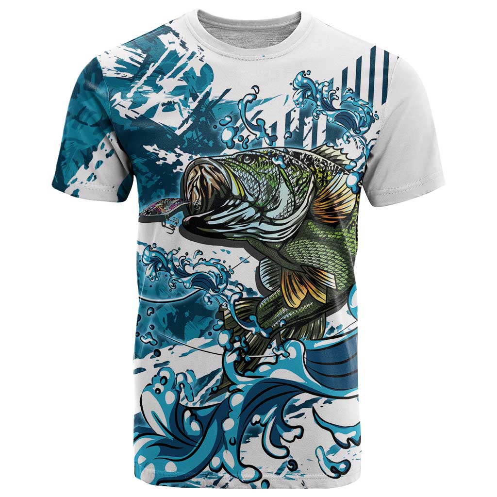 Bass Fishing Fisherman T Shirt Fish Sport Largemouth - Wonder Print Shop