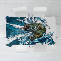 Bass Fishing Fisherman Tablecloth Fish Sport Largemouth - Wonder Print Shop