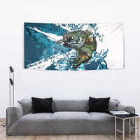 Bass Fishing Fisherman Tapestry Fish Sport Largemouth - Wonder Print Shop