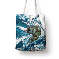 Bass Fishing Fisherman Tote Bag Fish Sport Largemouth - Wonder Print Shop