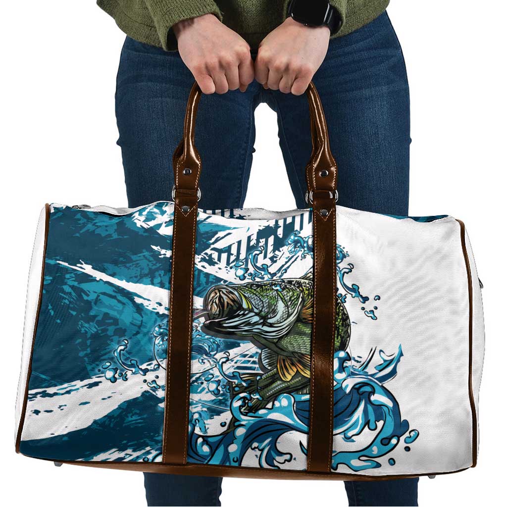 Bass Fishing Fisherman Travel Bag Fish Sport Largemouth - Wonder Print Shop